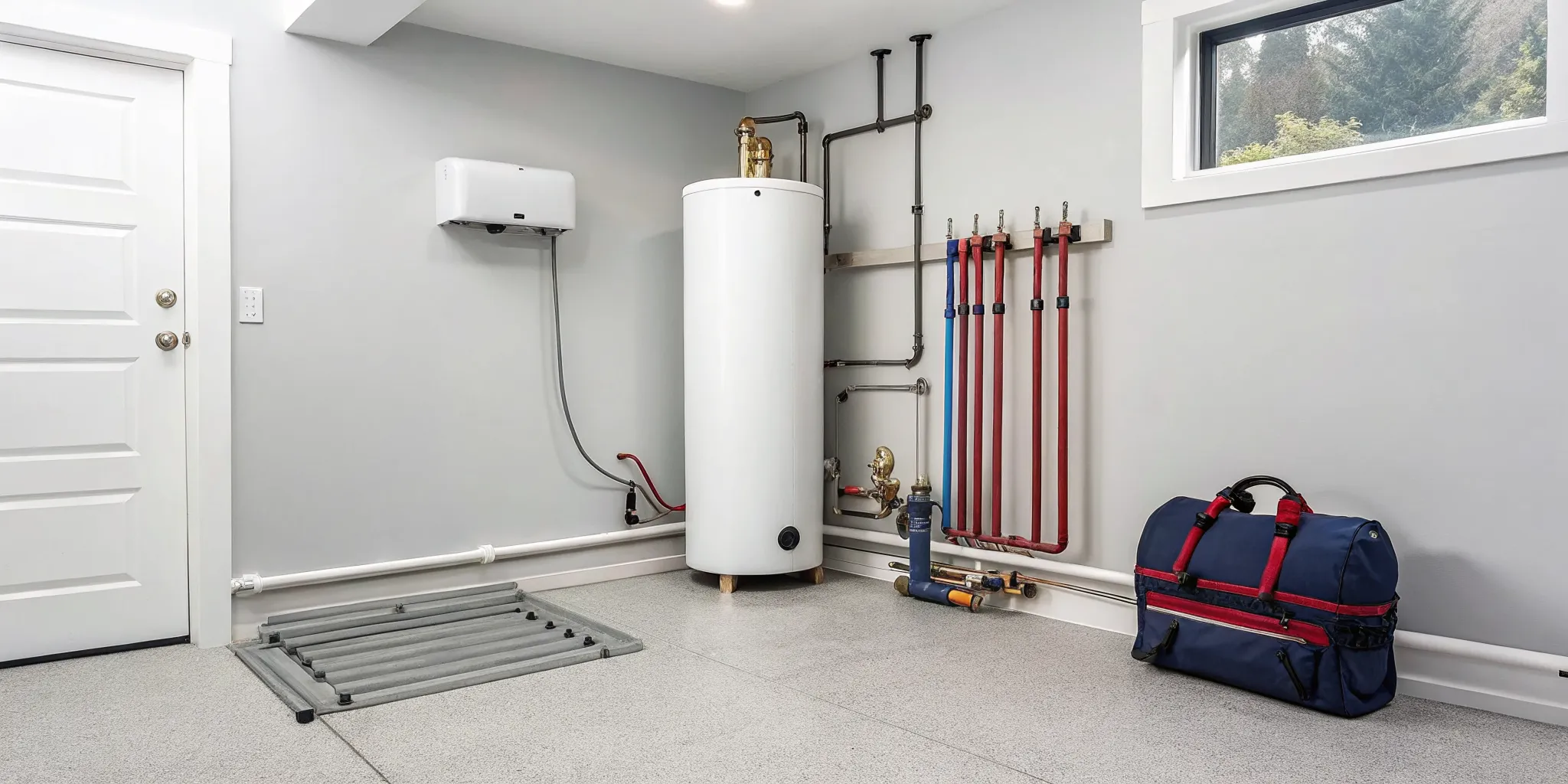 Water heater needing repair in West Bloomfield, MI.